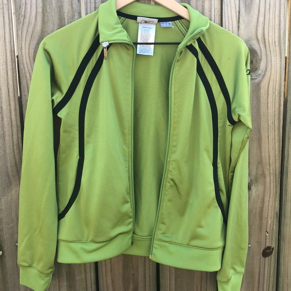 Lime green jacket